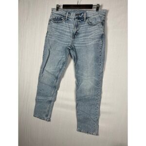 Banana Republic Jeans Mens 34 Light Wash Standard Jean Slim Fit Denim Casual